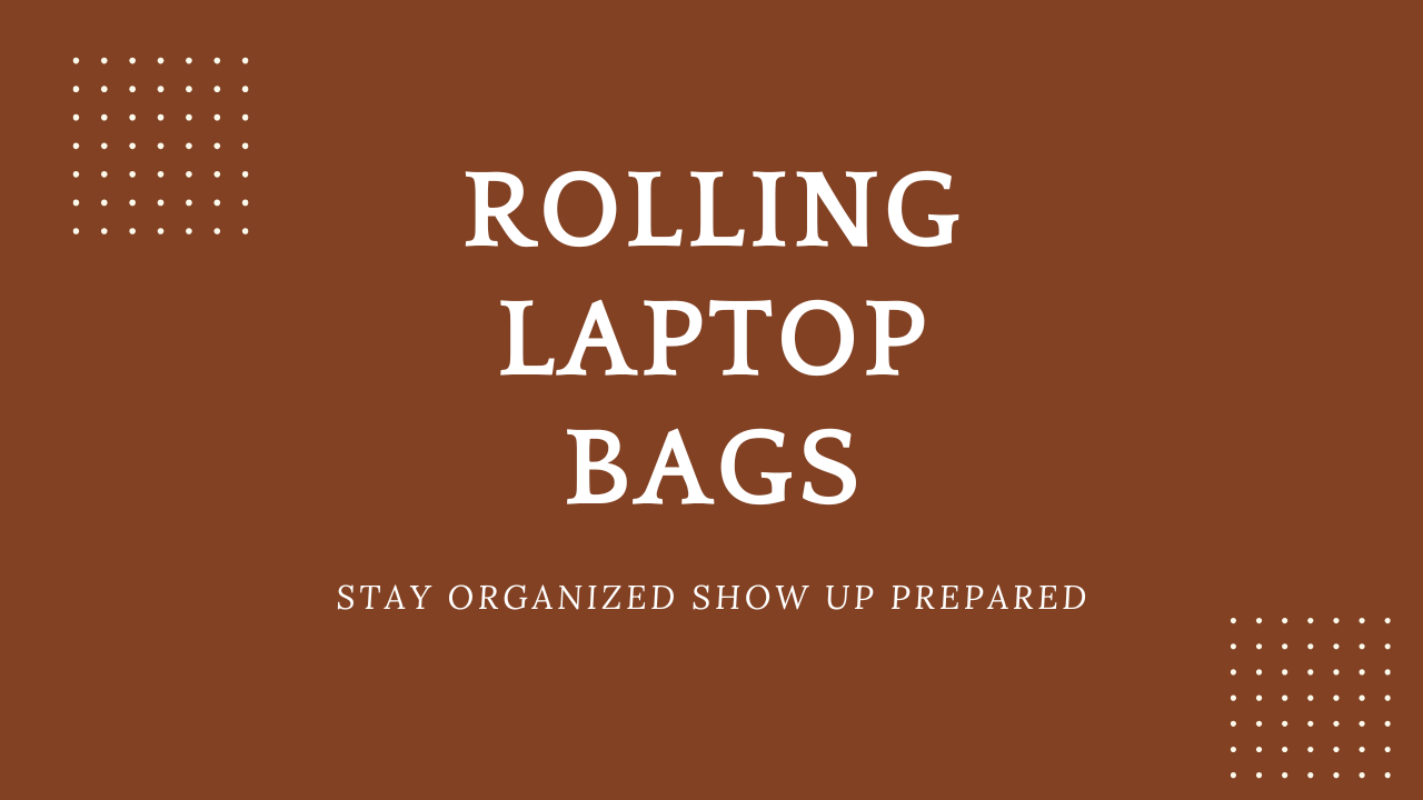 Lightweight Wheeled Laptop Bags for Women