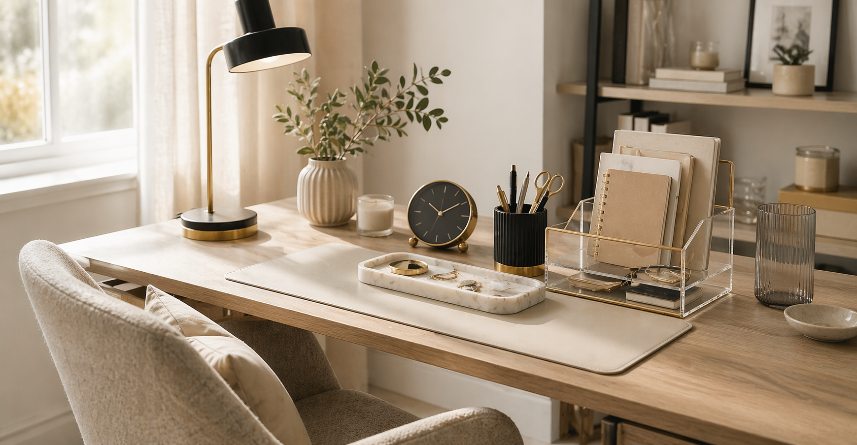 Cozy-minimalistic-home-office-workspace
