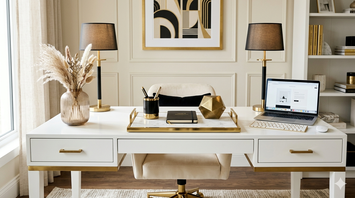 10 Neo Deco Desk Accessories That Look Expensive (But Aren’t)