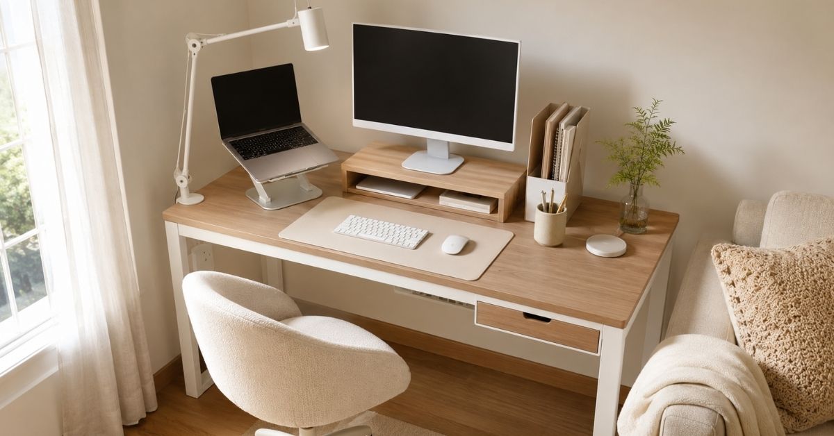9 Minimalist Work Desk Setup Ideas for Small Spaces